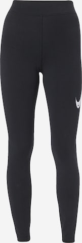 Leggings de la Nike Sportswear pe negru: față