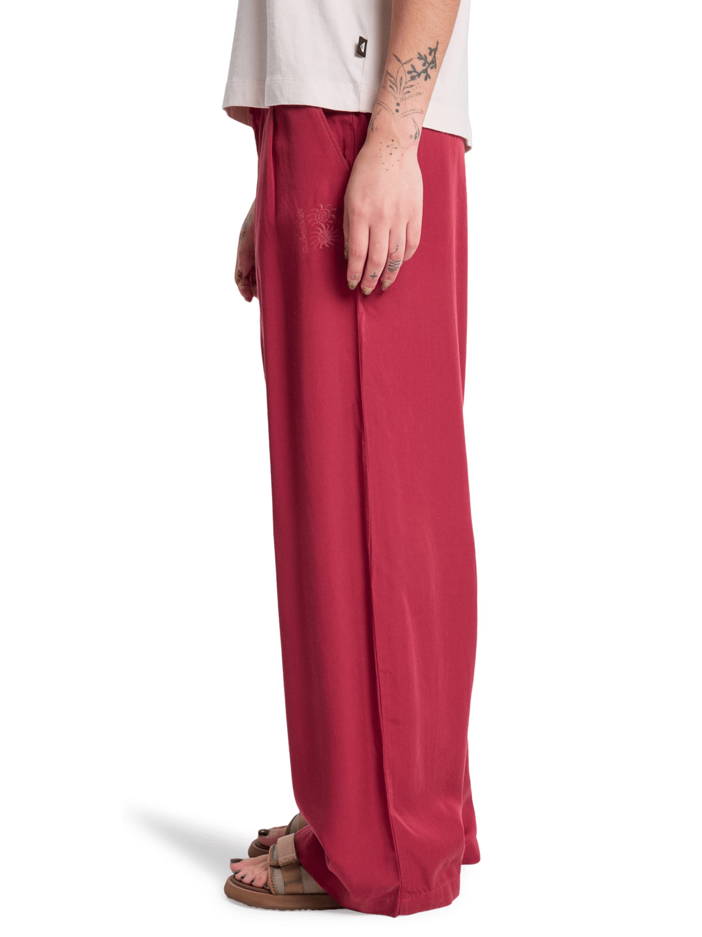 QUIKSILVER Loosefit Hose 'Vista' in Rot
