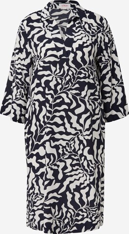 s.Oliver Shirt Dress in Black: front