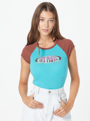BDG Urban Outfitters Shirt 'OFF PISTE' in Blauw: voorkant