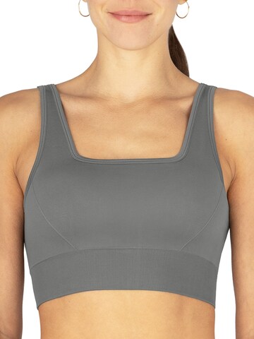 Circle Five Sportanzug 'Scrunch Shape Set (Push-Up Short und Medium Support Sport-BH)' in Grau