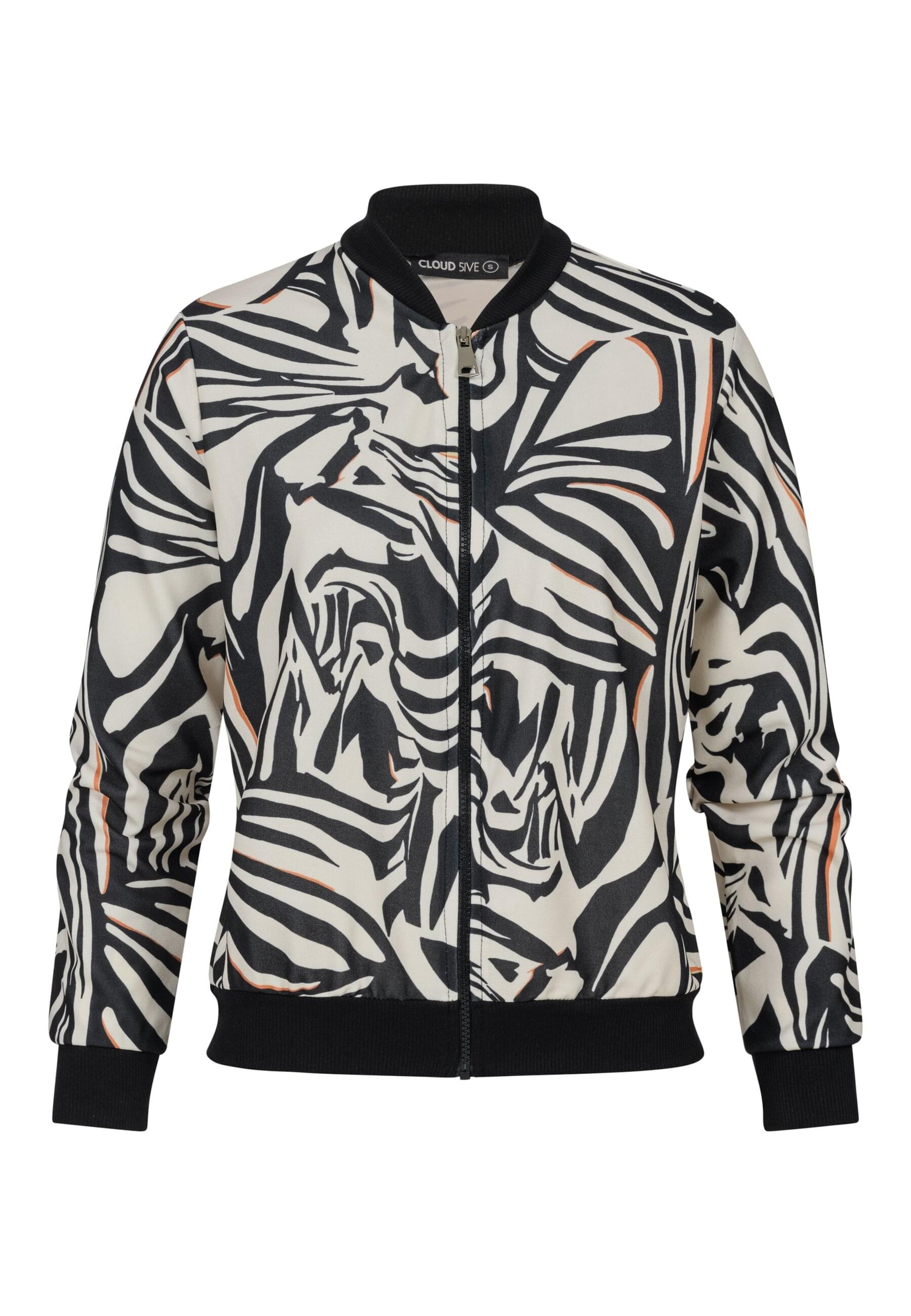 Cloud5ive Jacke in Schwarz: Vorderseite