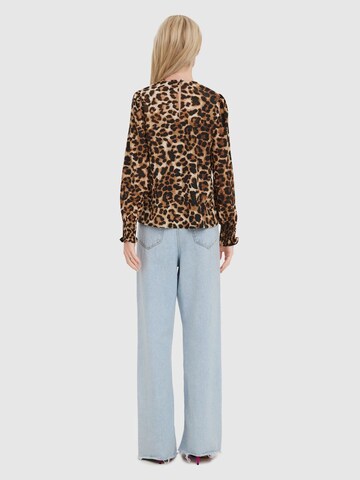 VERO MODA Bluse in Braun