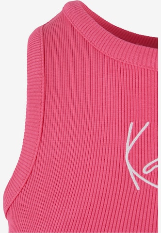 Karl Kani Top 'Essential' in Pink