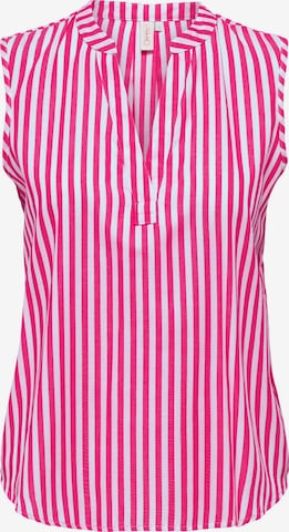 ONLY Blouse 'Ida' in Roze: voorkant