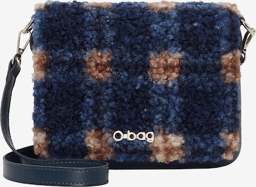 O bag Shoulder Bag in Blue: front
