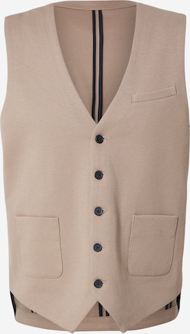 Lindbergh Gilet in Beige: voorkant