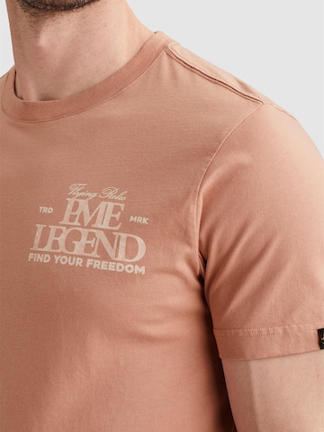 PME Legend T-shirt 'T-shirt in jersey with small artwork' i rosa