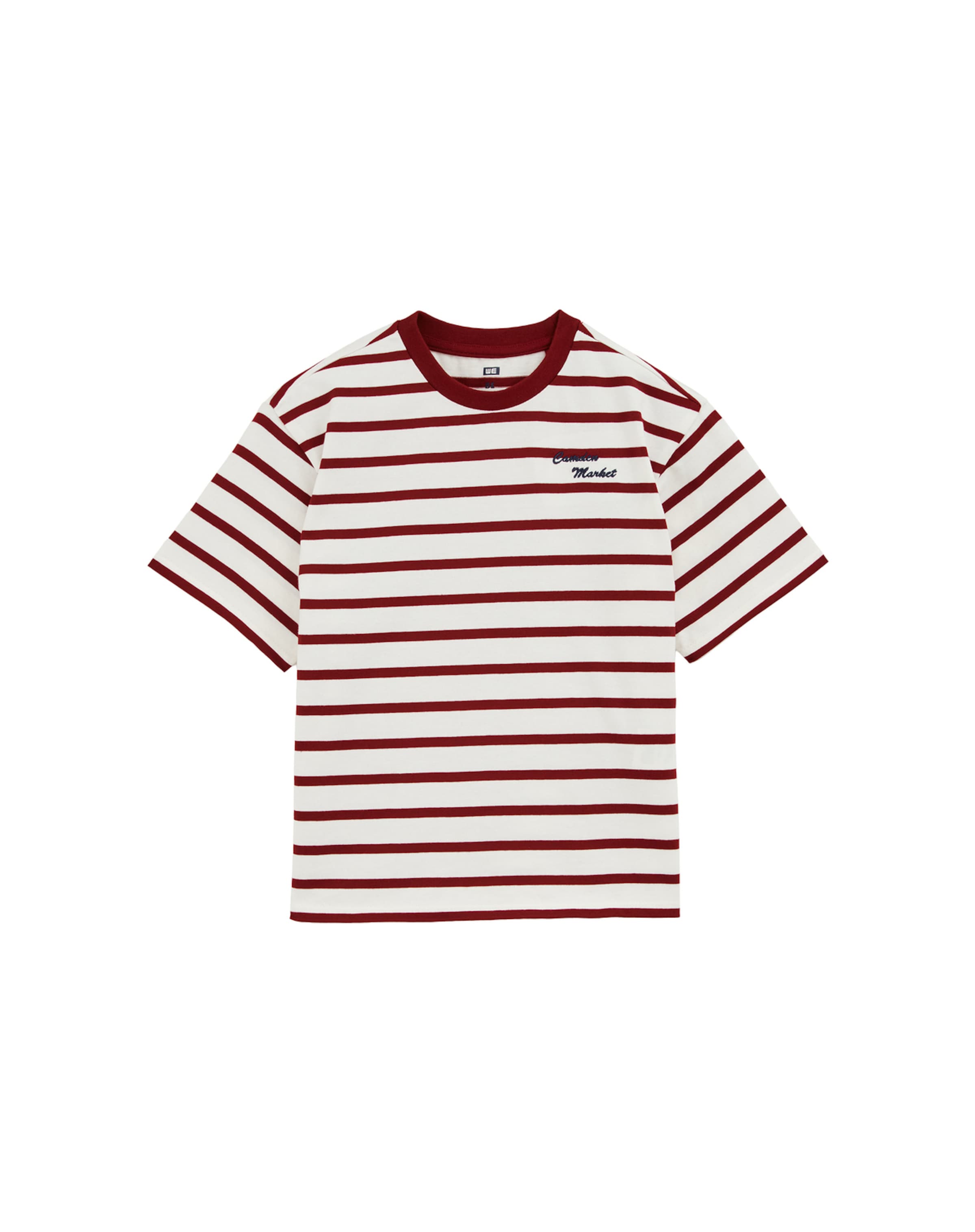 T-Shirt WE Fashion en blanc : devant