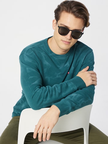 LEVI'S ® Regular fit Sweatshirt 'Original Housemark' in Blue