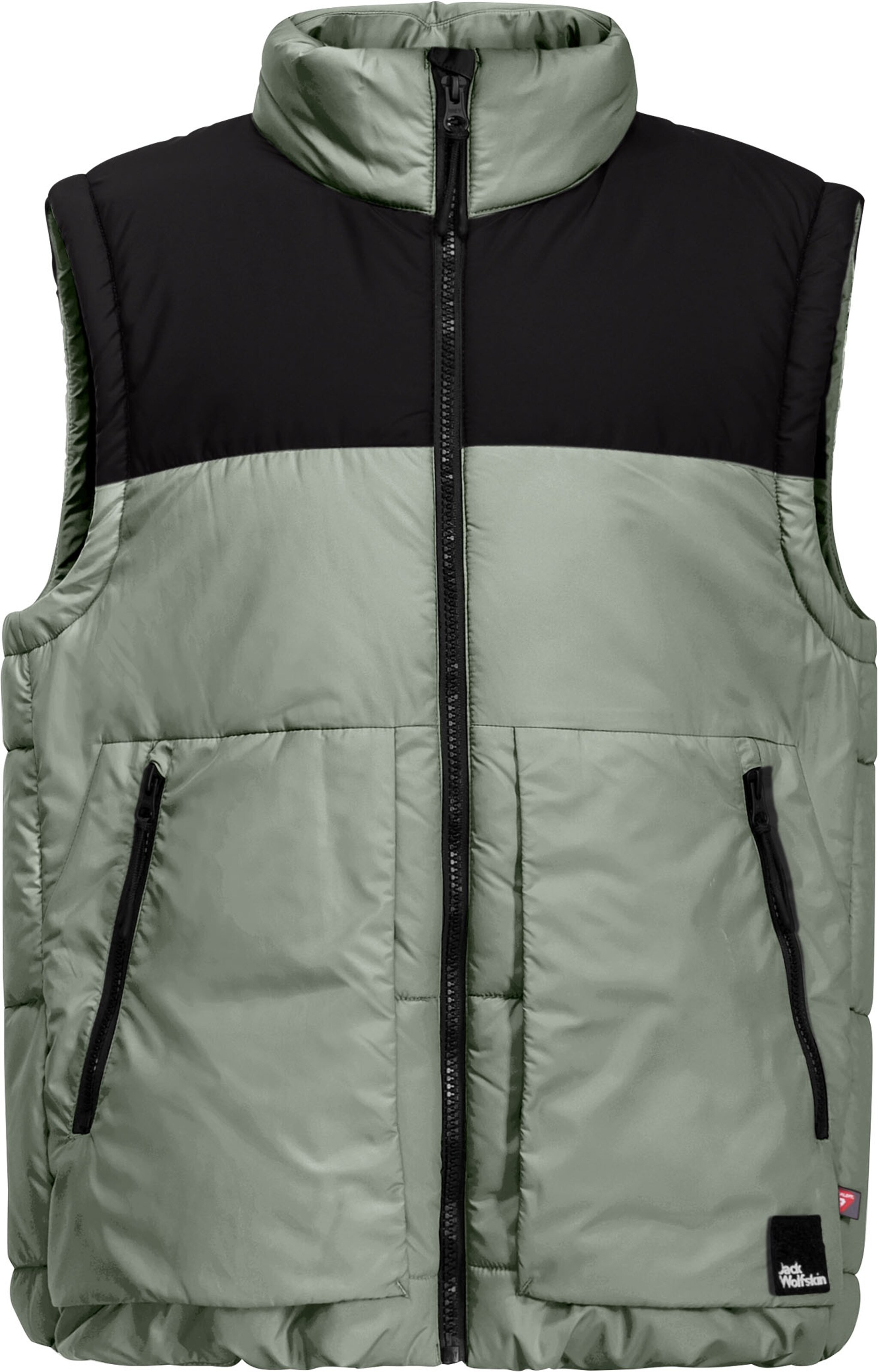 JACK WOLFSKIN Sportweste in Beige: Vorderseite
