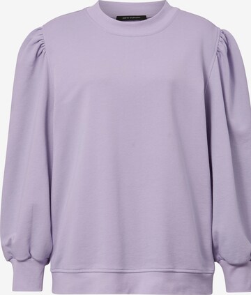 Sara Lindholm Sweatshirt in Lila: voorkant