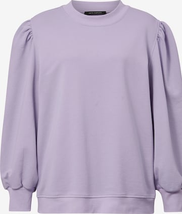 Sara Lindholm Sweatshirt in Purple: front