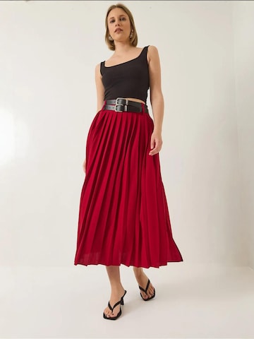 Jupe Bianco Lucci en rouge
