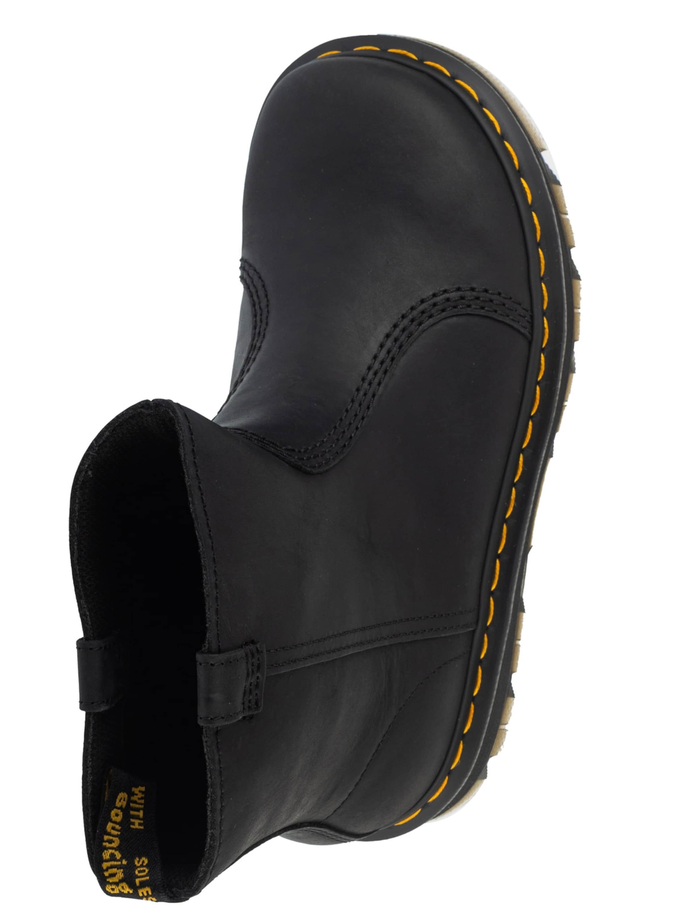 Dr. Martens Chelsea boots 'ZebZag Rigger' in Zwart