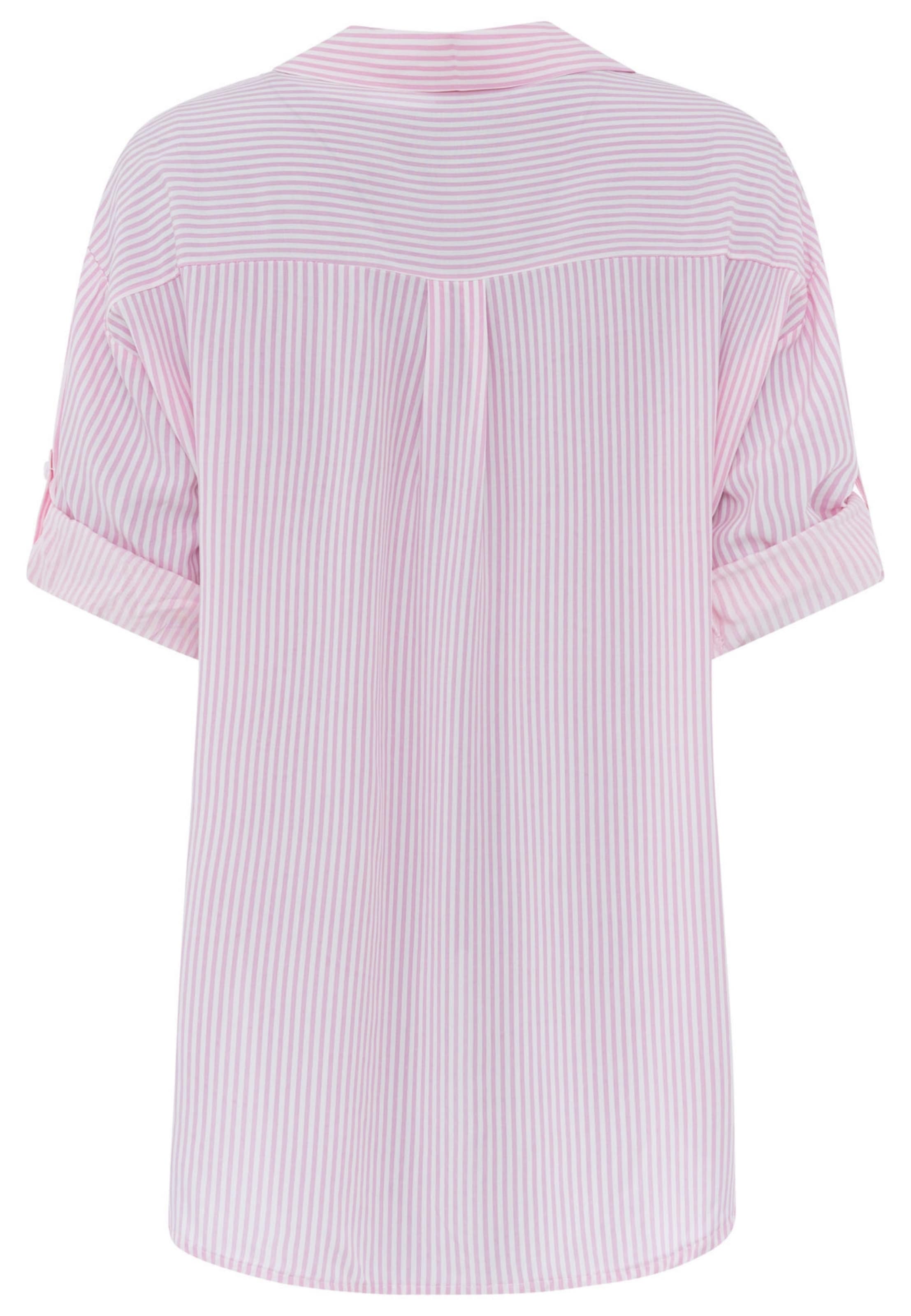 Zwillingsherz Blouse in Roze