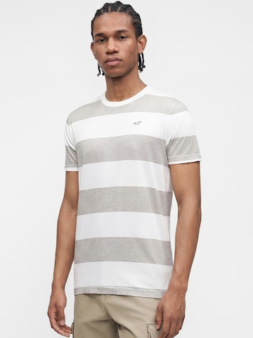 HOLLISTER Футболка в Серый