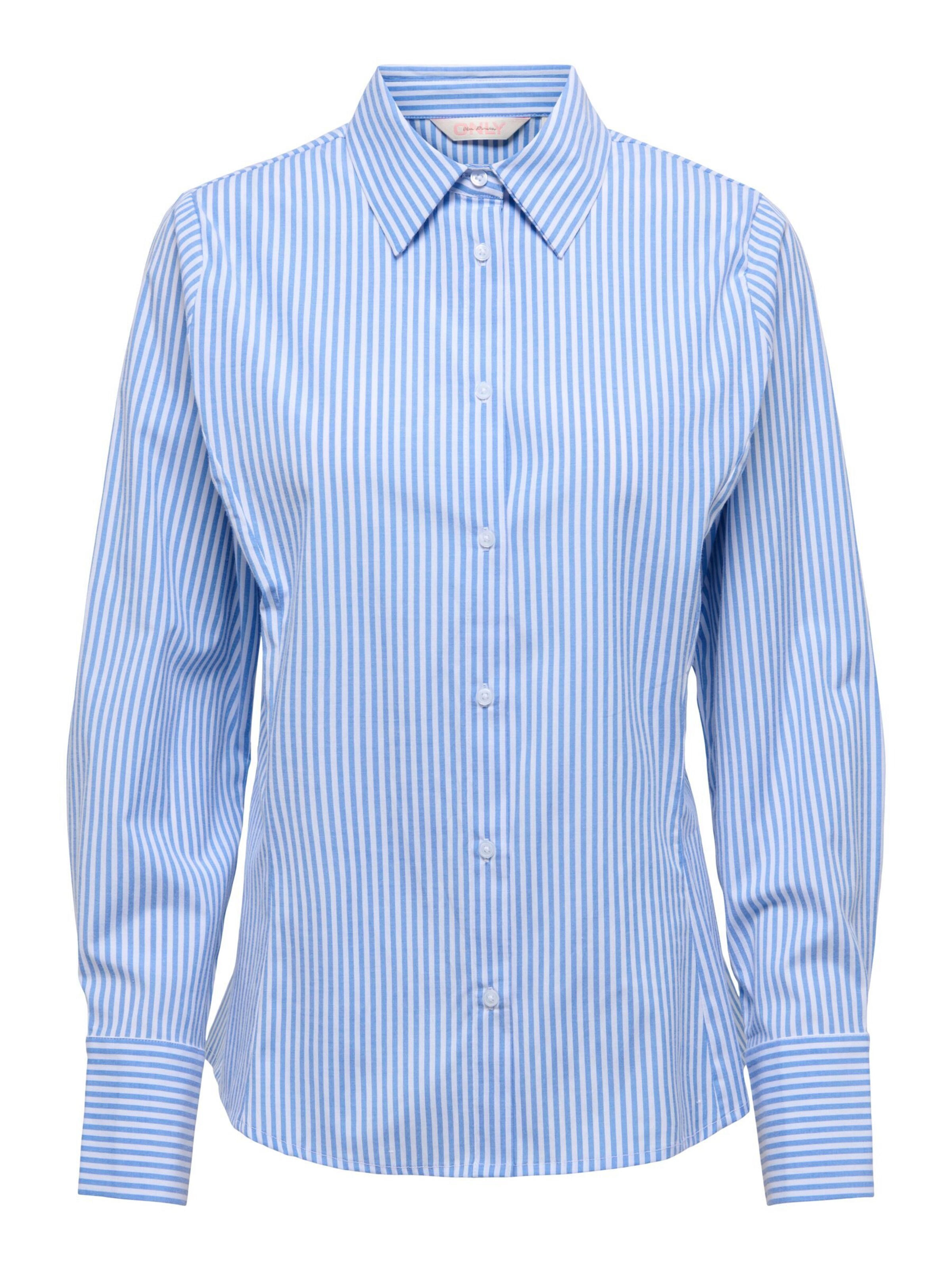 ONLY Bluse 'ONLBERSA' in Blau: Vorderseite