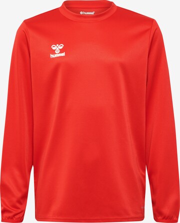 Hummel Athletic Sweatshirt in Red: front