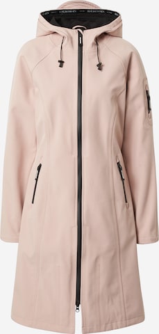 Manteau fonctionnel ILSE JACOBSEN en rose : devant