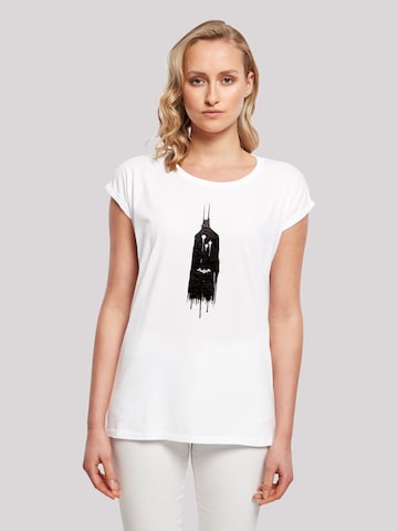 T-shirt 'DC Comics Superhelden Batman Arkham Knight Ghost' F4NT4STIC en blanc : devant