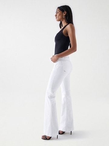 Bootcut Jean Salsa Jeans en blanc