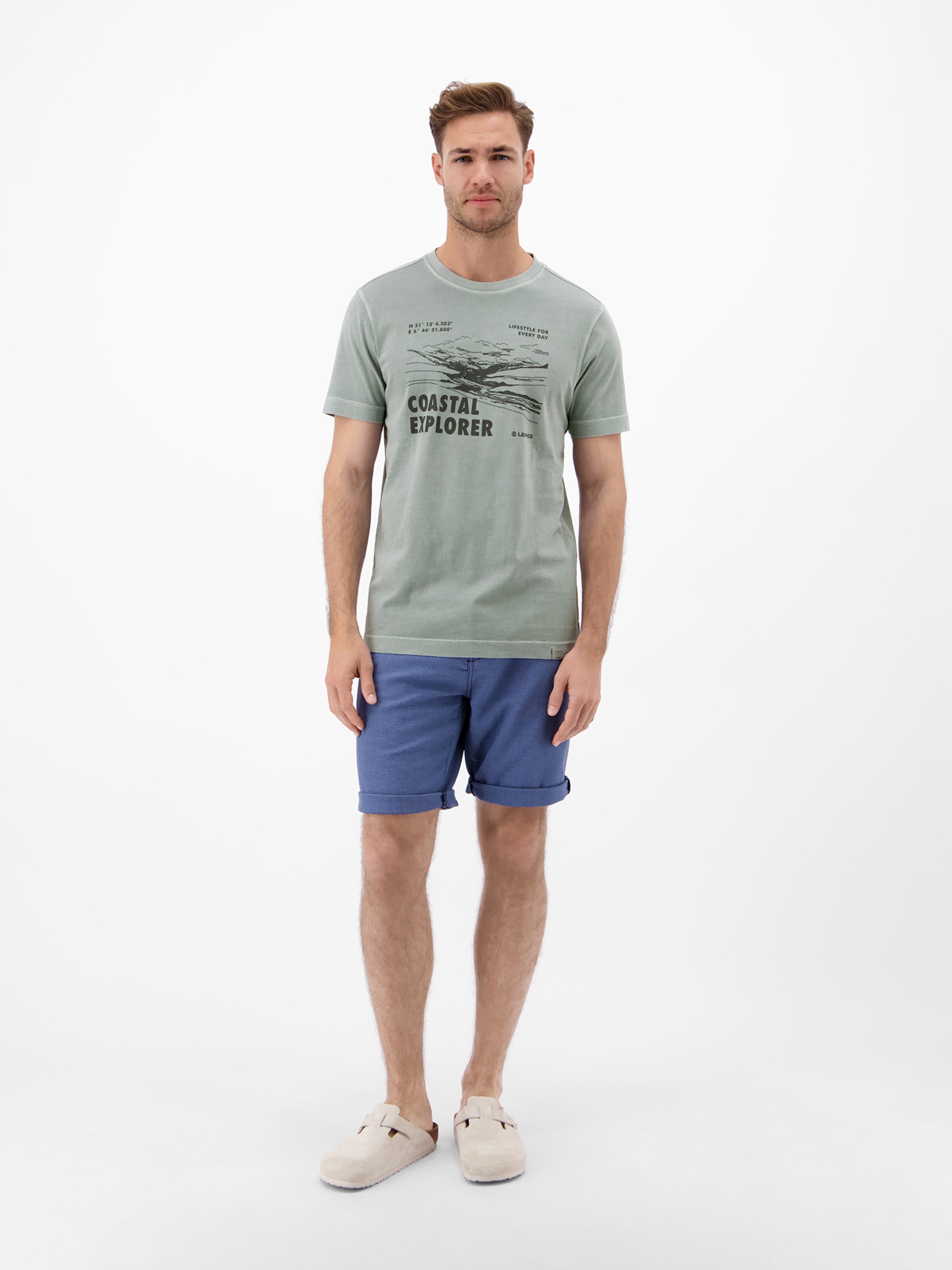 LERROS Shirt in Grey