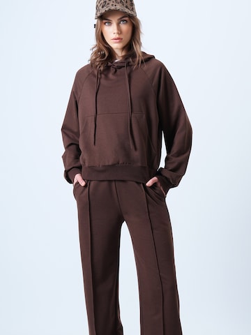 Trend Alaçatı Stili Joggingová souprava – hnědá