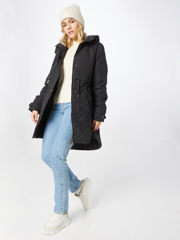 Parka d’hiver mazine en noir