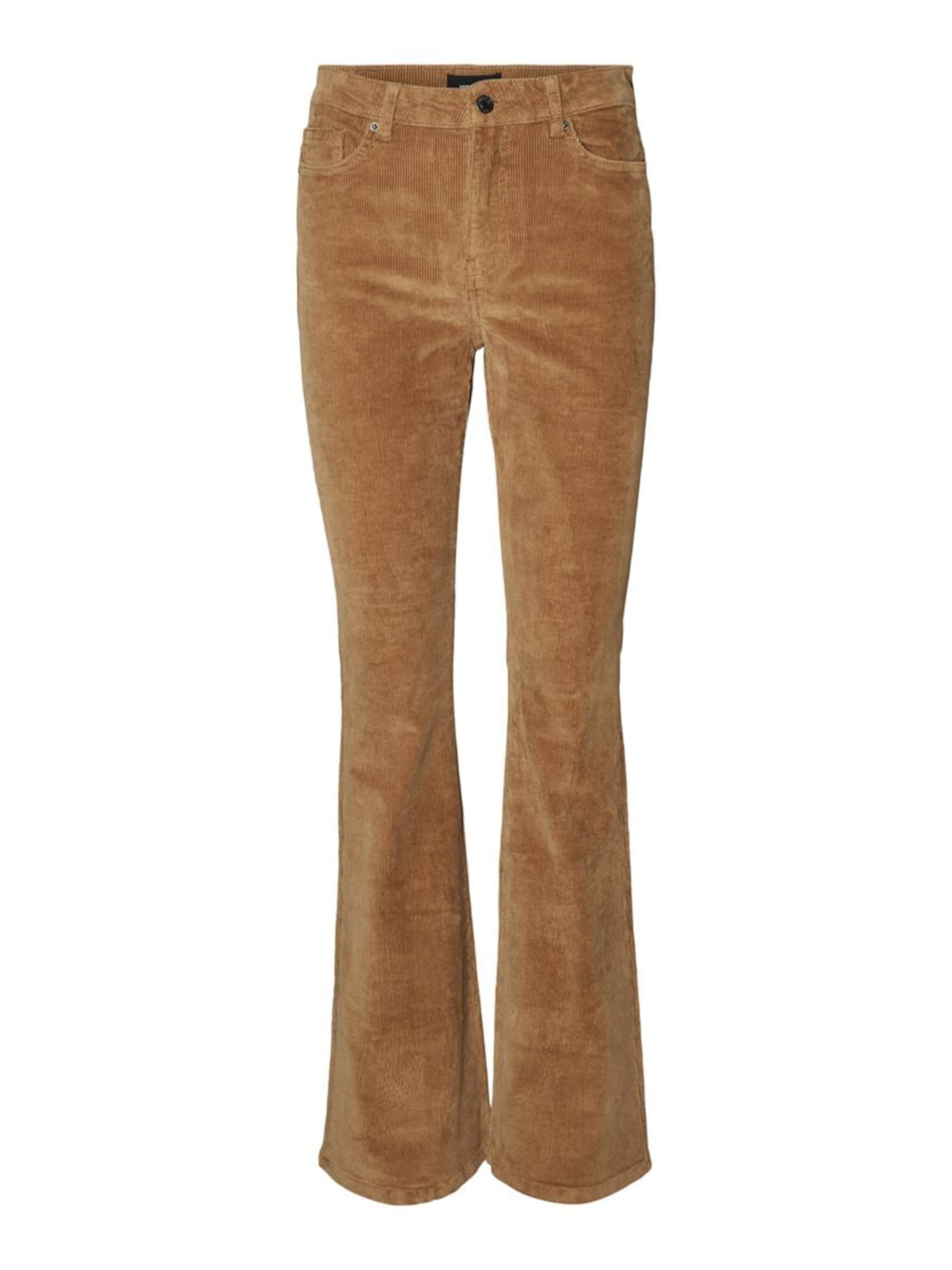 Pantalon 'Siga' VERO MODA en marron : devant
