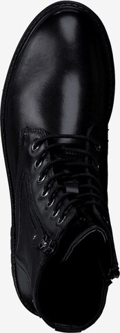 s.Oliver Schnürstiefelette in Schwarz