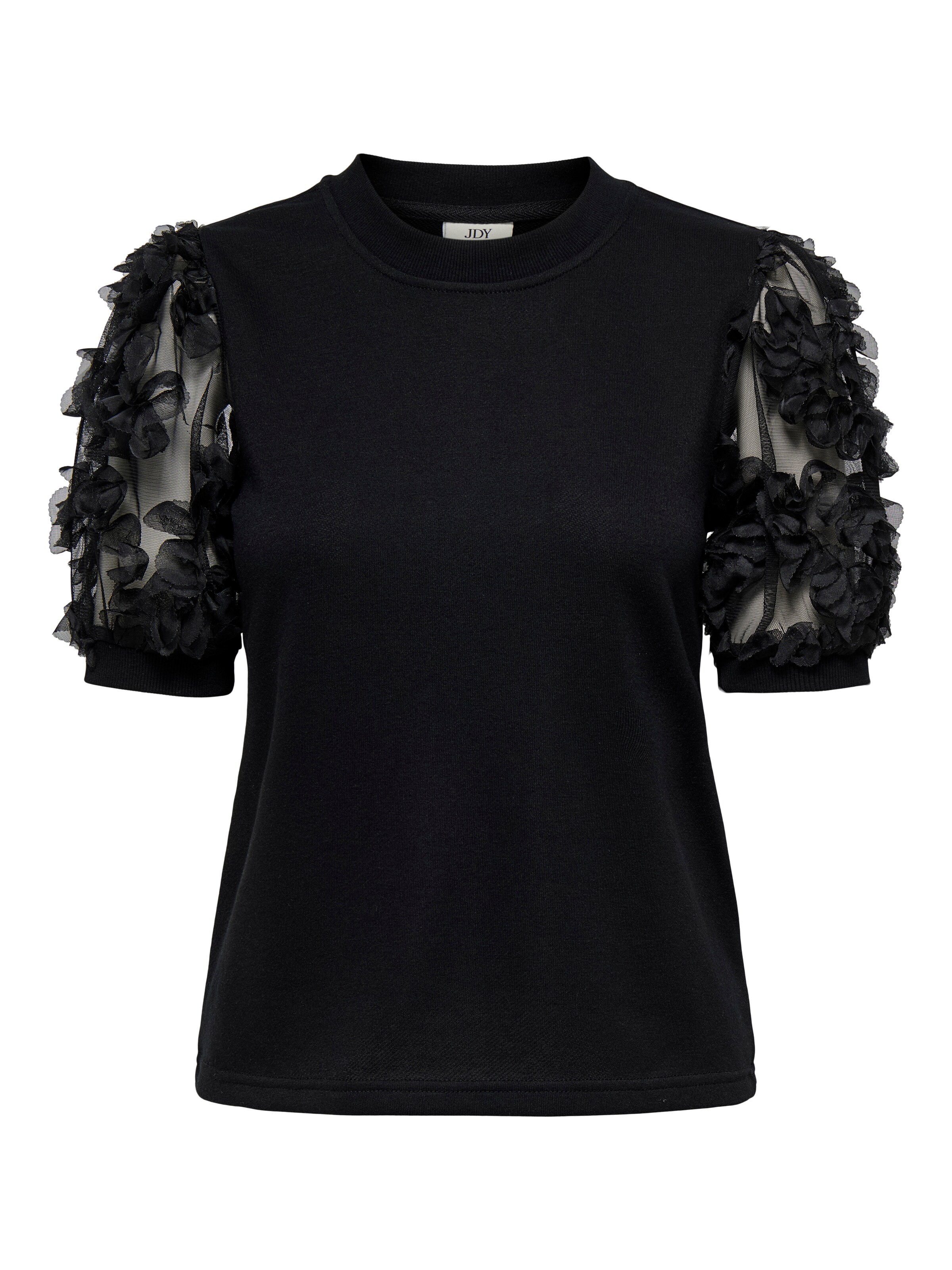 JDY Collegepaita 'Fairview' värissä musta: etupuoli