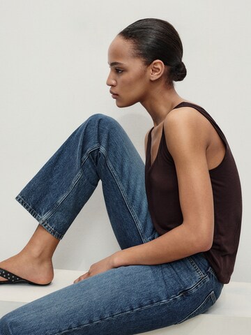 MANGO Regular Jeans 'MATILDA' i blå