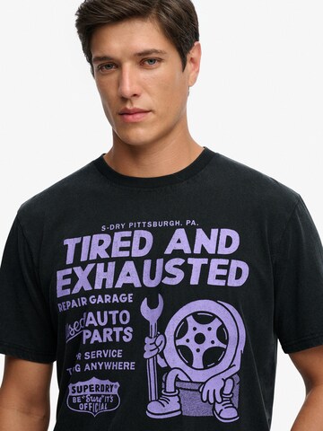 Superdry & Co Koszulka 'Local Business' w kolorze zielony