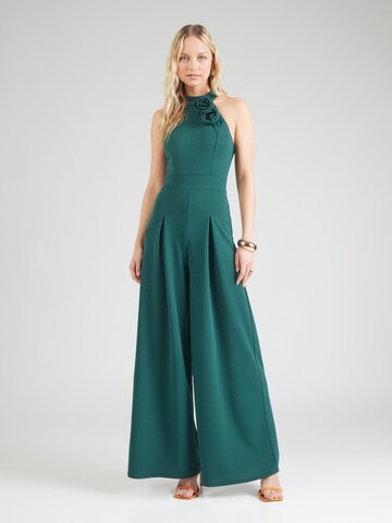 Tuta jumpsuit 'TAMANA' di WAL G. in verde: frontale