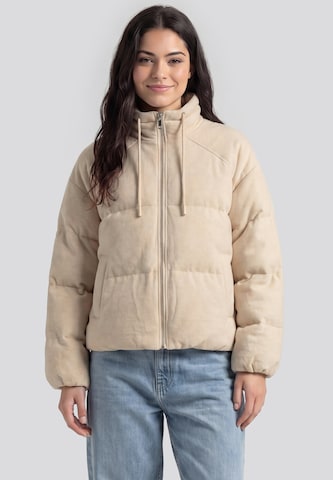 Veste d’hiver MYMO en beige : devant