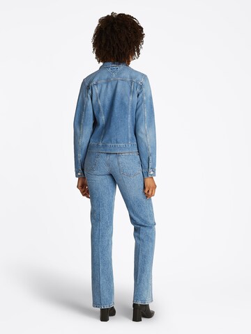 TOMMY HILFIGER Tussenjas in Blauw