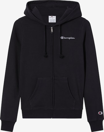 Champion Authentic Athletic Apparel Sweatjakke i sort: forside