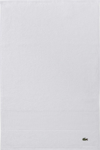 LACOSTE Handdoek in Wit: voorkant