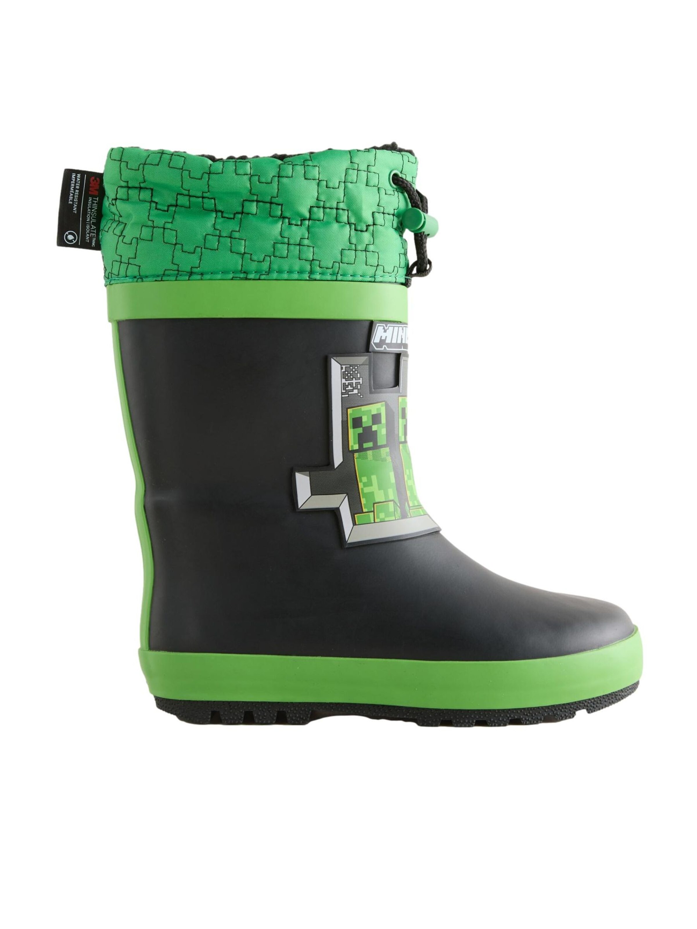 Next Резиновые сапоги 'Minecraft' в Черный