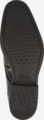 CLARKS Schnürschuh 'Gilman Plain' in Schwarz