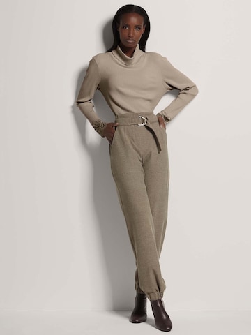 MADELEINE Tapered Broek in Bruin