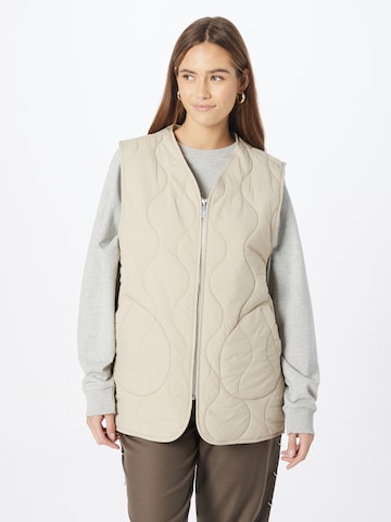 CATWALK JUNKIE Vest 'MABEL' in Beige: front