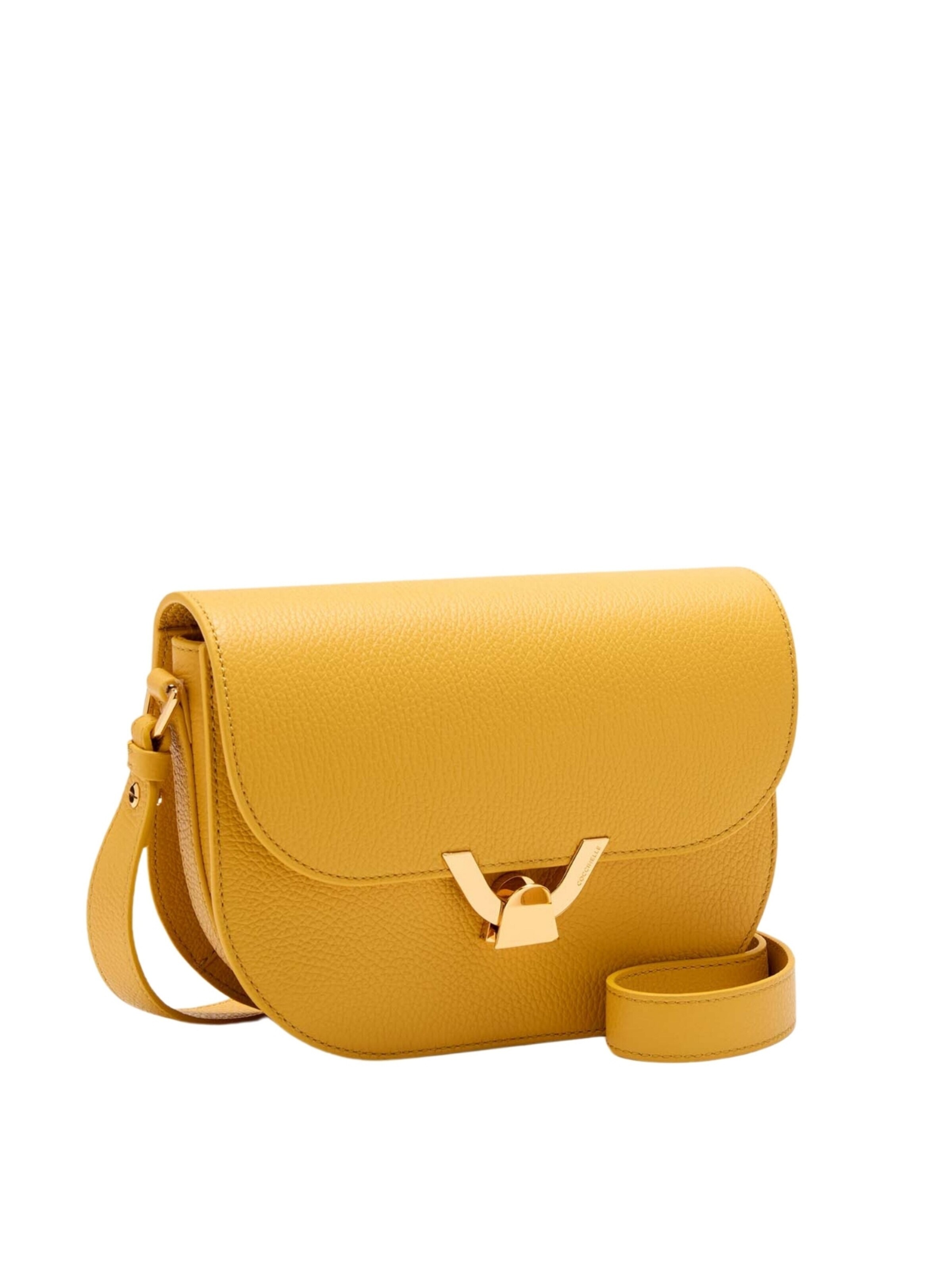 Coccinelle Shoulder Bag 'COCCINELLE' in Yellow