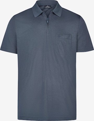 Ragman Shirt 'Basic' in Blauw: voorkant