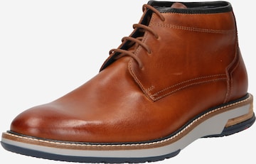 LLOYD Lace-Up Boots 'Gijon' in Brown: front