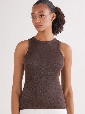 INTIMISSIMI Top in Brown: front