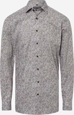 Finshley & Harding Zakelijk overhemd in Blauw: voorkant