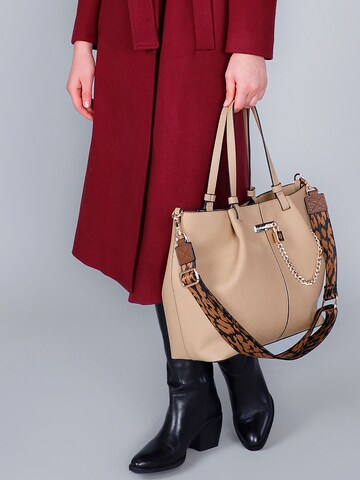 CAFè NOIR Shopper in Beige: Vorderseite