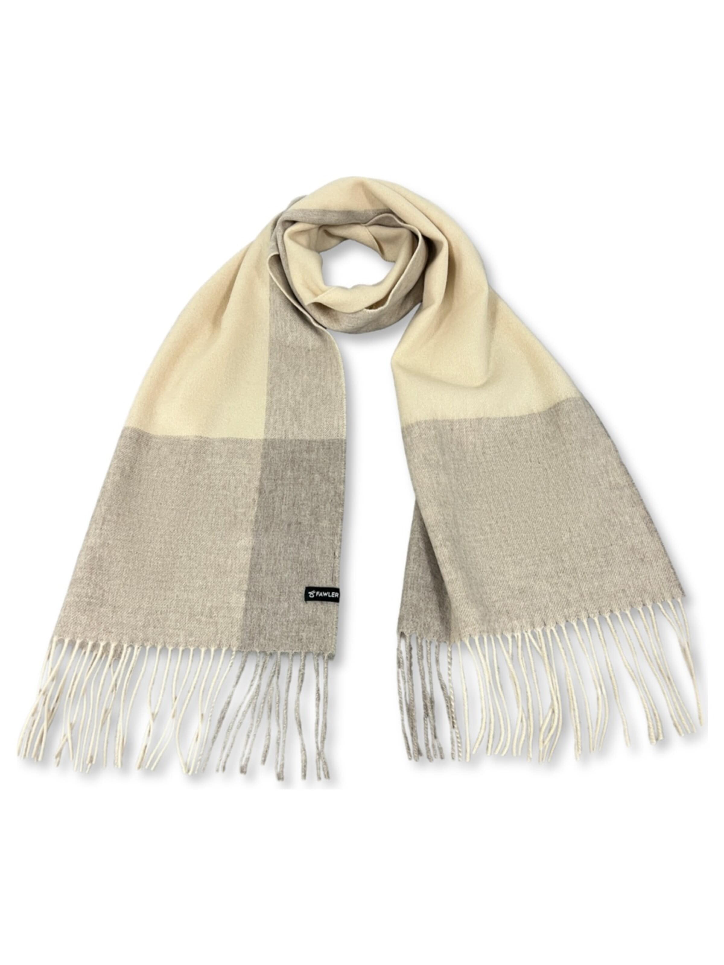 Fawler Scarf 'Aurora' in Brown: front